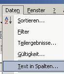 Vornamen vom Nachnamen trennen - Excel - pctipp.ch