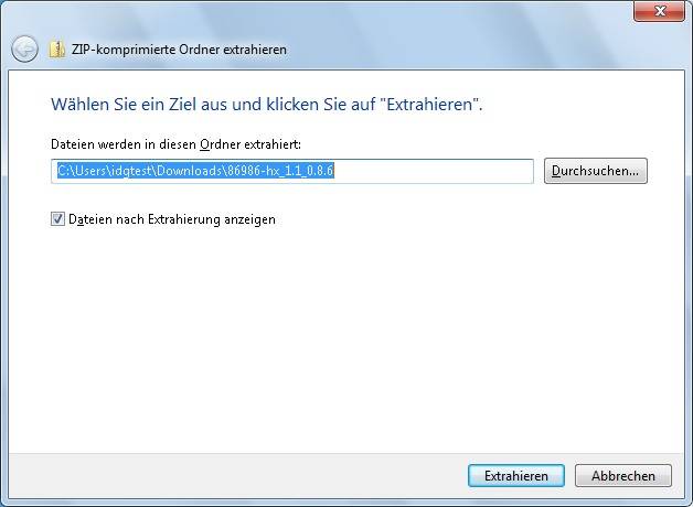 Fehler beim Entpacken einer Zip-Datei - pctipp.ch