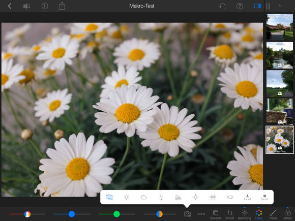 Auch iPhoto gehört zum Lieferumfang