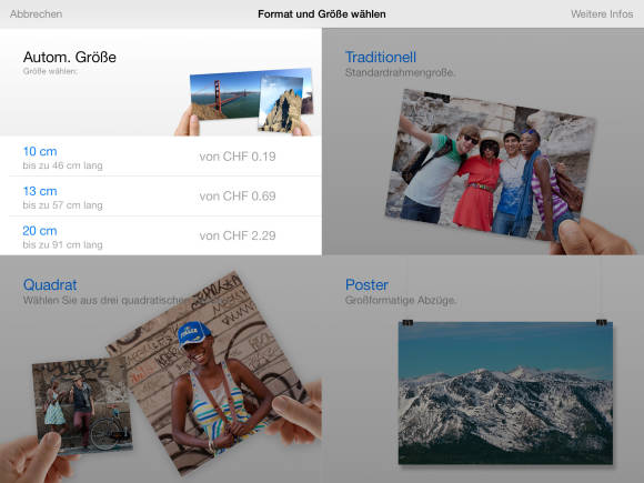 Endlich! Panoramen bis 90 cm Länge lassen sich auf Fotopapier drucken