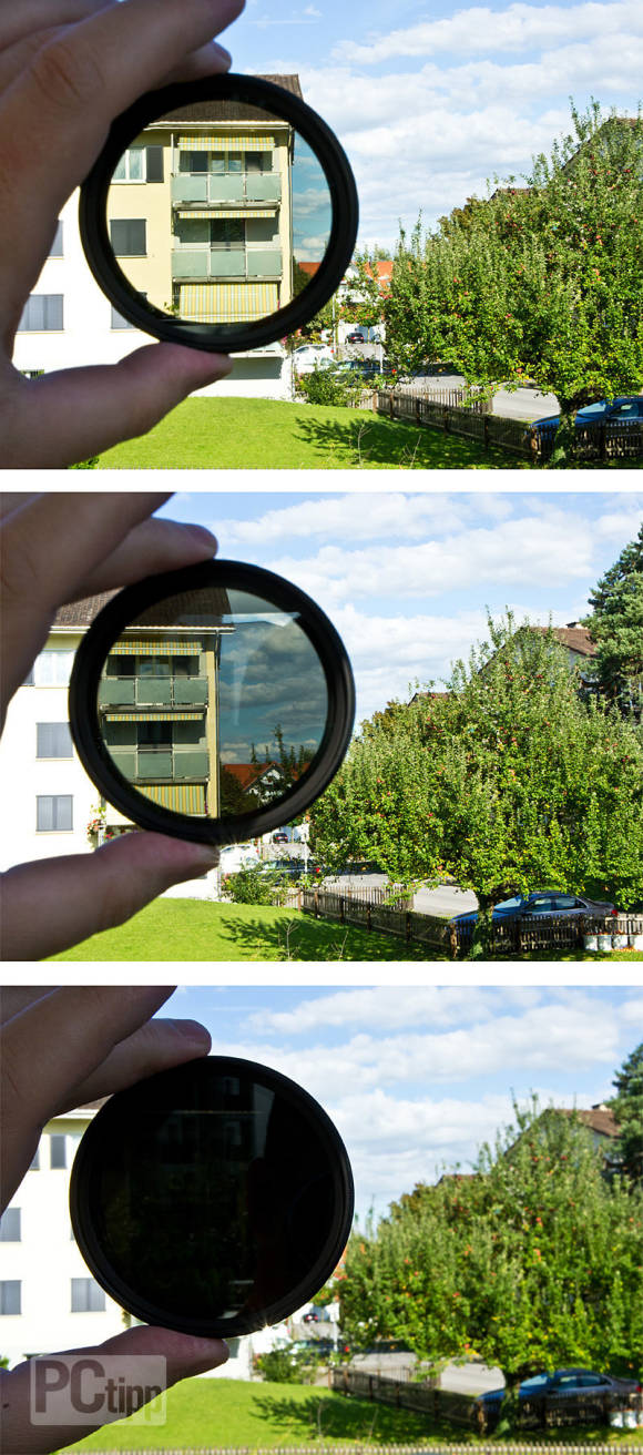 Auch variable Graufilter sind möglich: der «Fader ND Mark II» von Light Craft Workshop