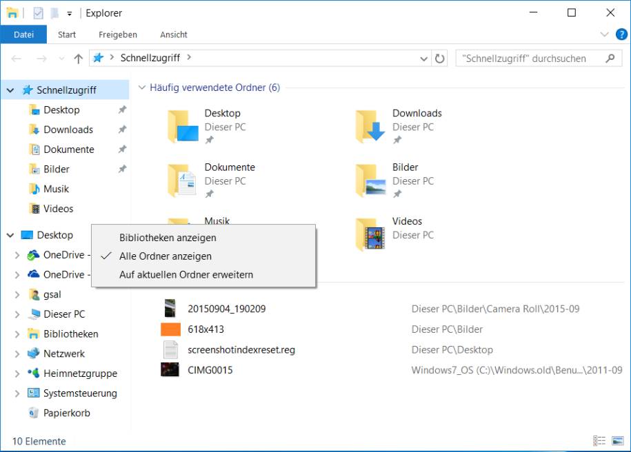 Windows 10: Plötzlich erscheint OneDrive unter «Desktop» - pctipp.ch