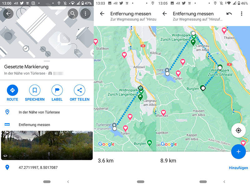 Google Maps: Entfernung messen - pctipp.ch