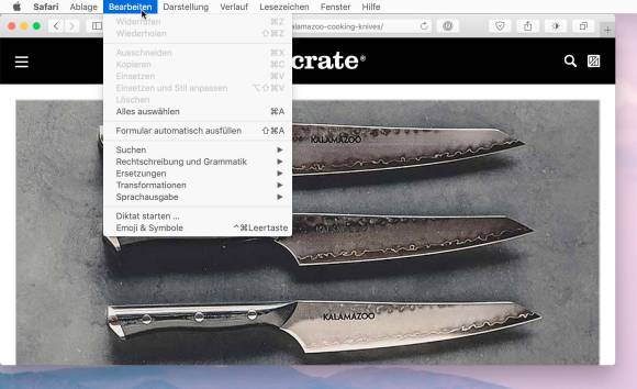 Ohne Transparenz wirken die Screenshots gleich viel klarer