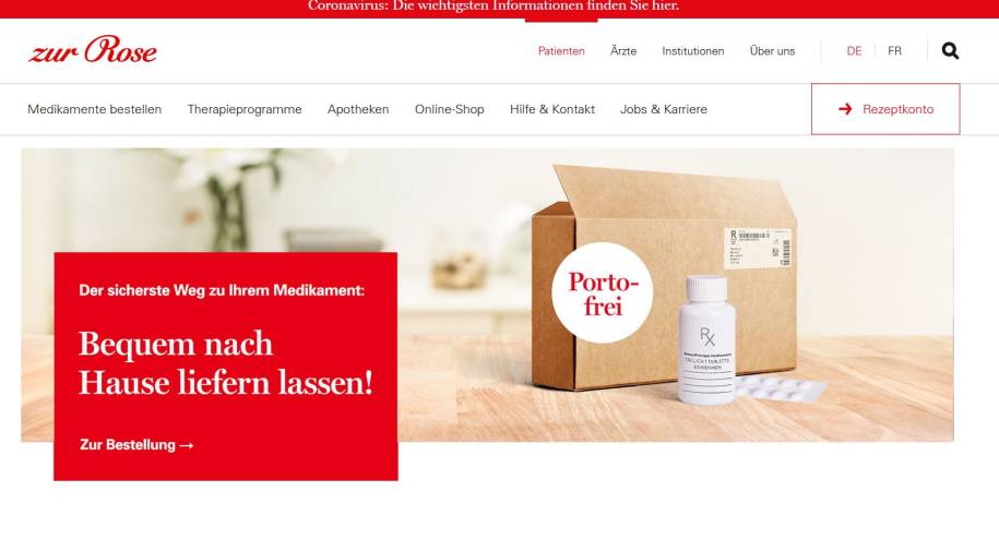 Die besten Online-Apotheken und -Drogerien - pctipp.ch
